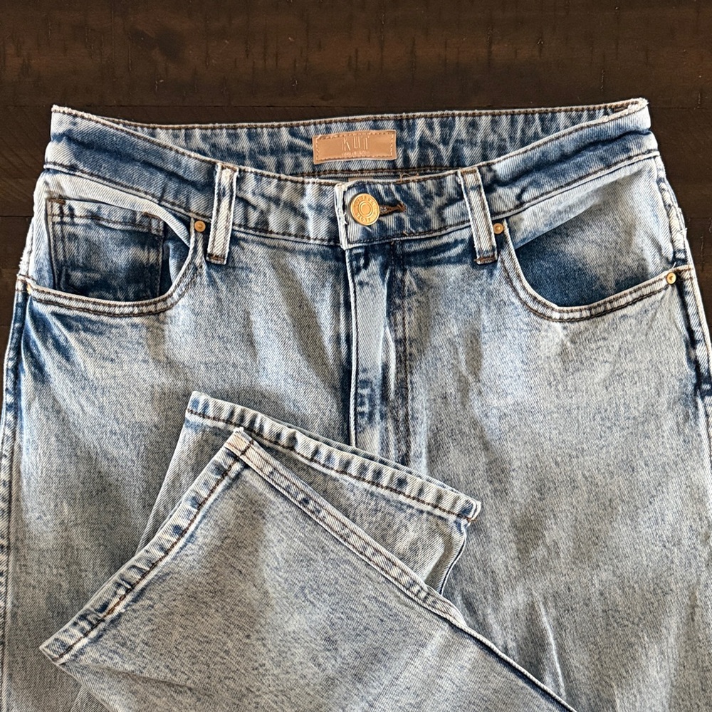 Kut from the Kloth -Size 4 -Melissa high rise straight leg ankle Jean
